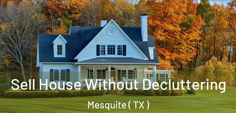  Sell House Without Decluttering Mesquite ( TX )